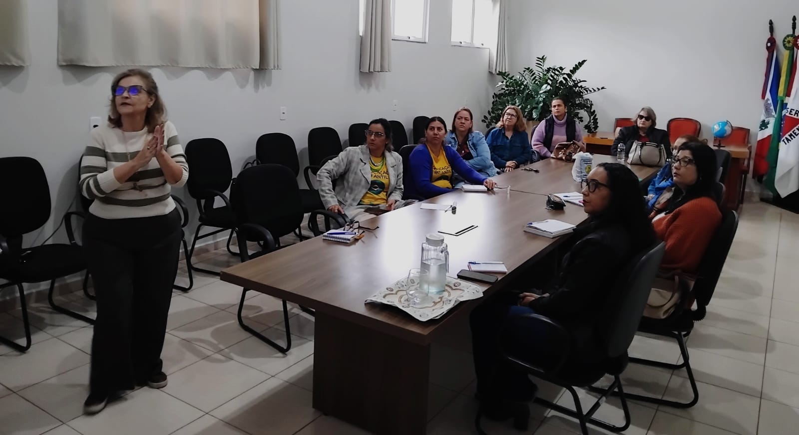 Reunião técnica com equipe da secretaria de educação